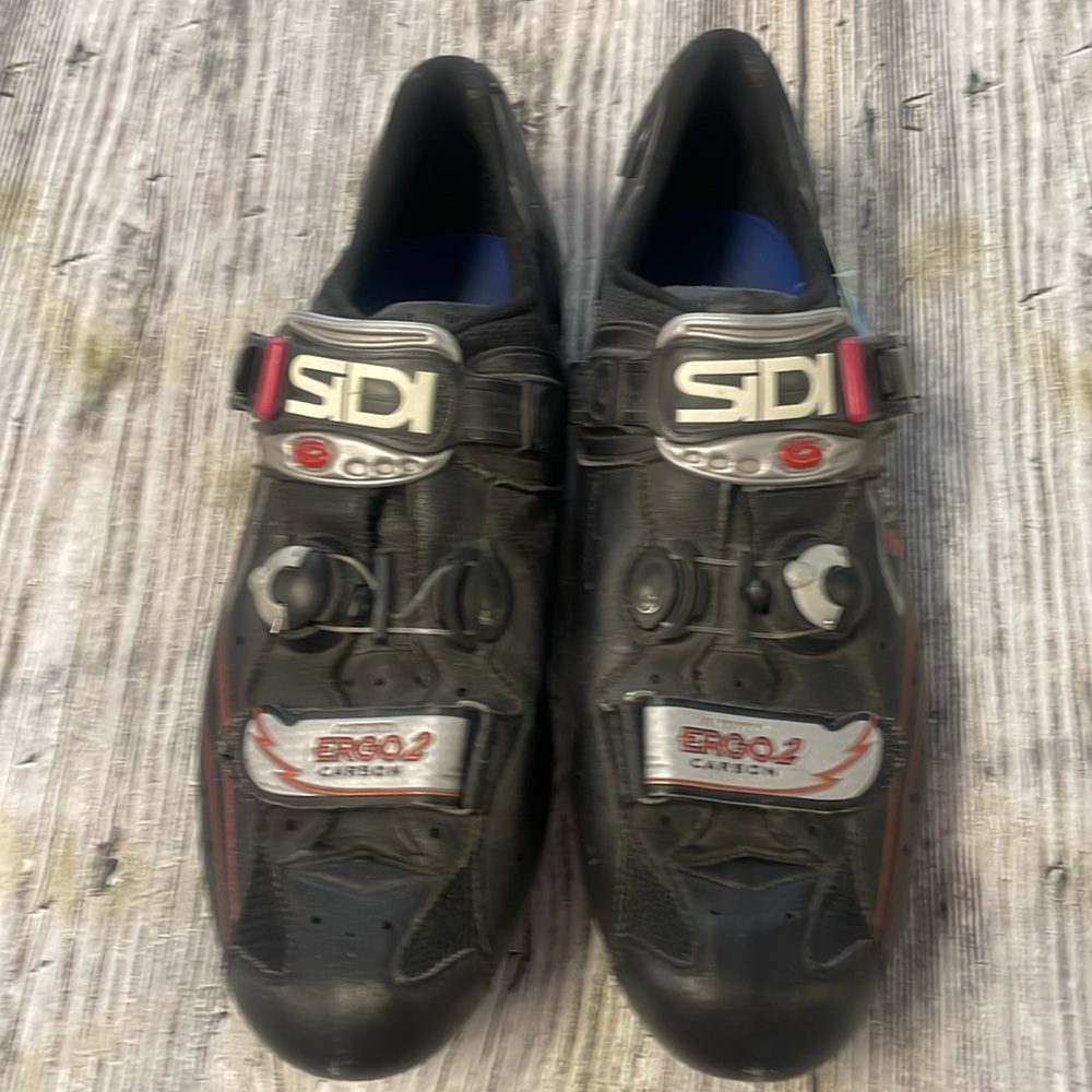 SIDI cycling shoe with Cortes for spin class or mount bike size 46 (12)